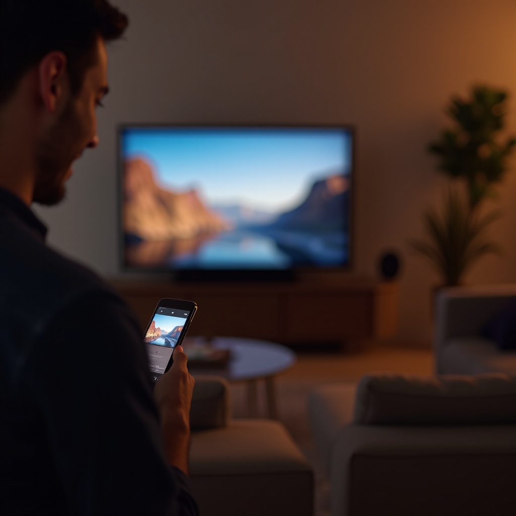 wie man einen Fernseher mit dem iPhone steuert