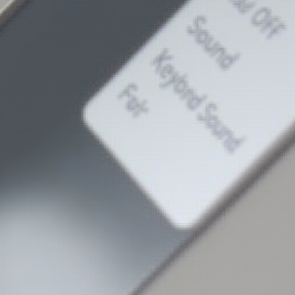So schalten Sie den Tastaturton aus