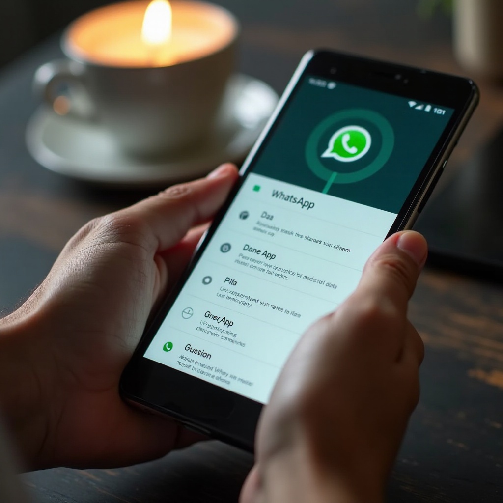 wie man Daten für WhatsApp auf Android deaktiviert